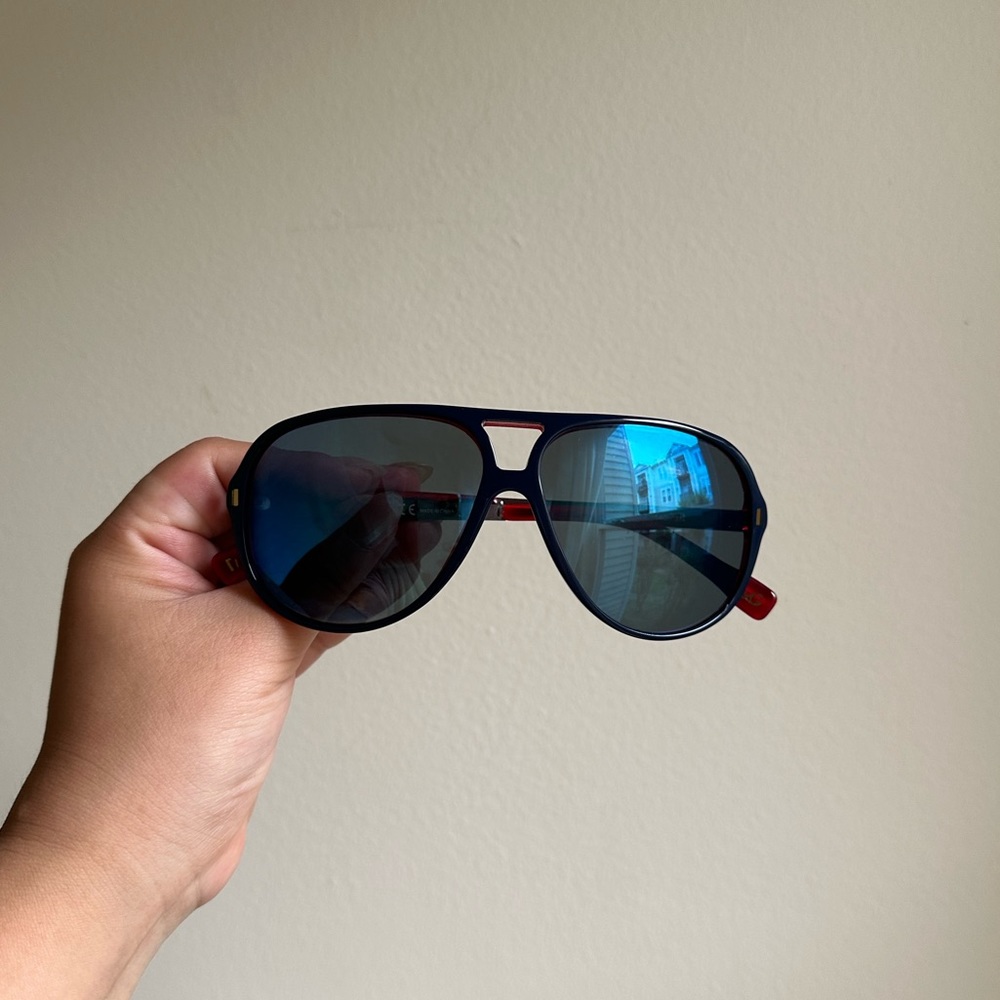 Dolce & Gabbana Sunglasses Aviators in Red and Blue